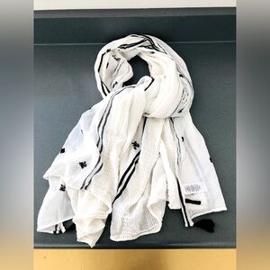 Ann Taylor cotton blend scarf